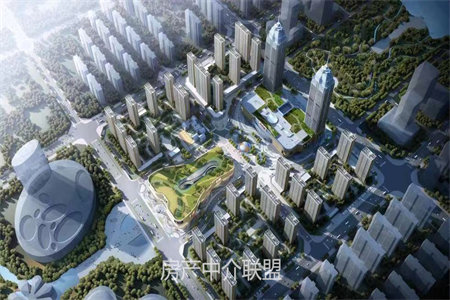 平桥区万象城3室2厅2卫84万122.84m2毛坯房出售