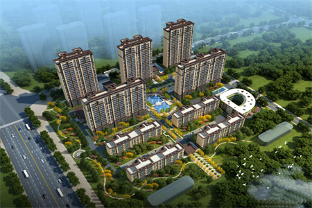 香格里拉康城门市房3层126平米